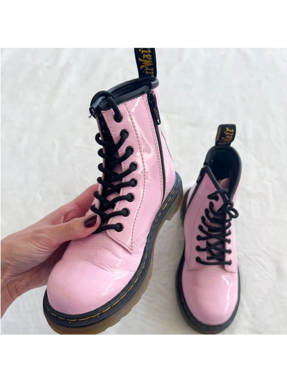 Dr. Marten boots pink girls size 1